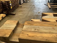 Vuren paal geschaafd - 280-370x14x14 cm (6x) - afbeelding 1 van  10