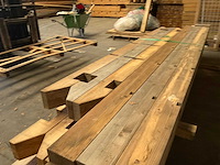 Vuren paal geschaafd - 280-370x14x14 cm (6x) - afbeelding 3 van  10