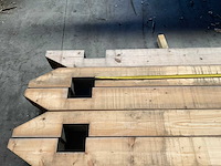 Vuren paal geschaafd - 370x14x14 cm (6x) - afbeelding 5 van  14