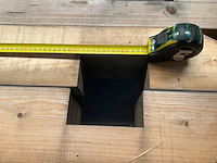 Vuren paal geschaafd - 370x14x14 cm (6x) - afbeelding 6 van  14