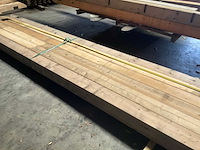 Vuren paal geschaafd - 370x14x14 cm (6x) - afbeelding 8 van  14