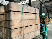 Vuren paal geschaafd - 80x13x13 cm (38x) - afbeelding 4 van  7