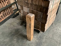 Vuren paal geschaafd - 80x13x13 cm (56x) - afbeelding 1 van  7