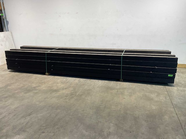 Vuren paal verlijmd geschaafd 500x12x12 cm (15x) - afbeelding 1 van  5