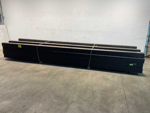 Vuren paal verlijmd geschaafd 500x14x14 cm (10x) - afbeelding 1 van  4