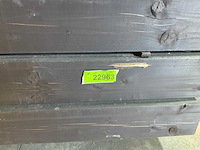 Vuren paal verlijmd geschaafd 500x14x14 cm (10x) - afbeelding 2 van  2