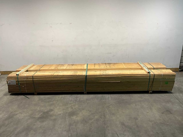 Vuren panlat geschaafd - 450x3,5x0,9 cm (600x) - afbeelding 2 van  6