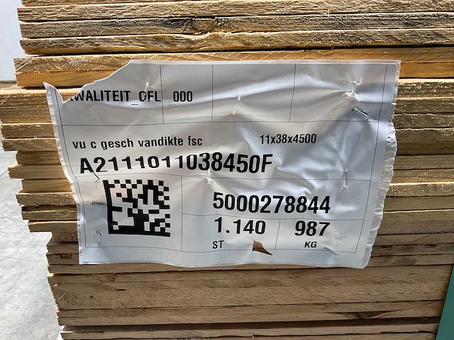 Vuren panlat geschaafd - 450x3,5x0,9 cm (600x) - afbeelding 9 van  9