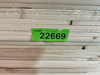Vuren panlat geschaafd - 480x3,8x1,1 cm (450x) - afbeelding 5 van  5