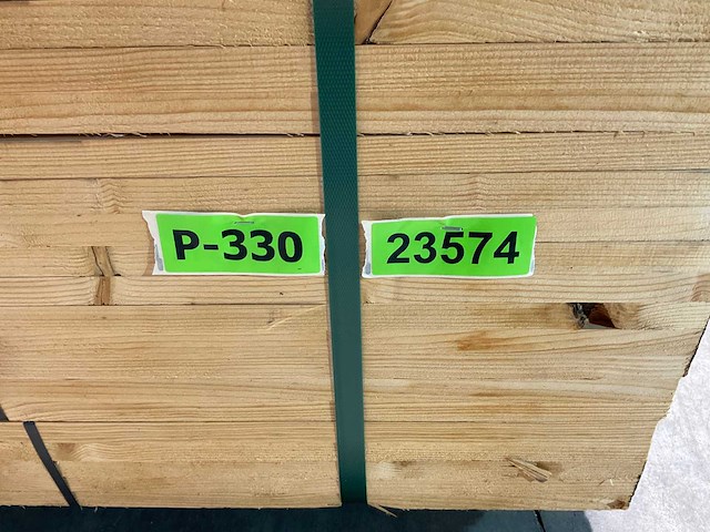 Vuren panlat geschaafd - 480x5,8x2,2 cm (200x) - afbeelding 7 van  8