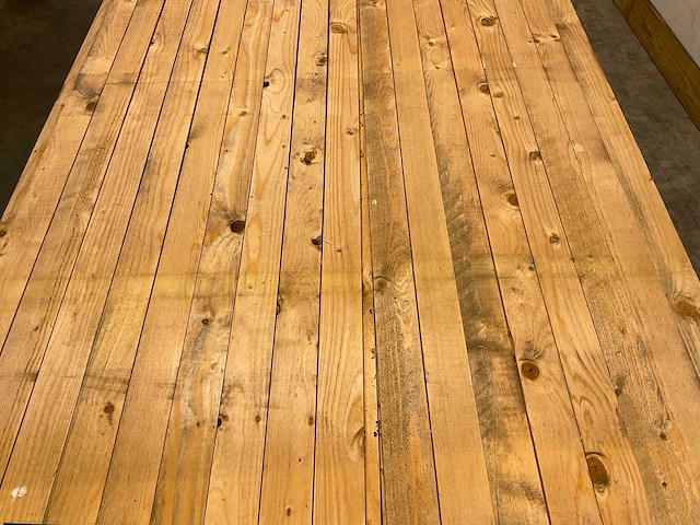 Vuren panlat geschaafd - 480x5,8x2,2 cm (200x) - afbeelding 2 van  4