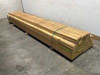 Vuren panlat geschaafd 450x3,8x1,1 cm (1103x) - afbeelding 1 van  7