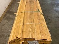 Vuren panlat geschaafd 450x3,8x1,1 cm (1103x) - afbeelding 1 van  4