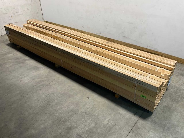 Vuren panlat geschaafd 480x3,5x1 cm (600x) - afbeelding 1 van  5