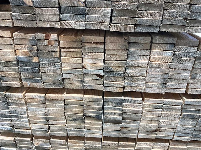 Vuren panlat geschaafd 480x3,5x1 cm (600x) - afbeelding 4 van  5