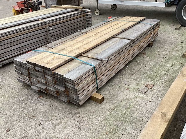 Vuren plank 144x28x2380mm (60x) - afbeelding 3 van  5
