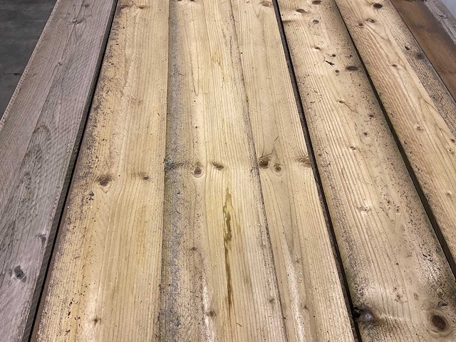 Vuren plank 180x16x1,7 cm (224x) - afbeelding 2 van  6