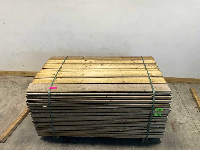 Vuren plank 180x16x1,7 cm (224x) - afbeelding 1 van  6