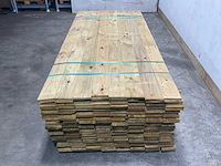 Vuren plank 225x13,8x1,7 cm (384x) - afbeelding 3 van  7