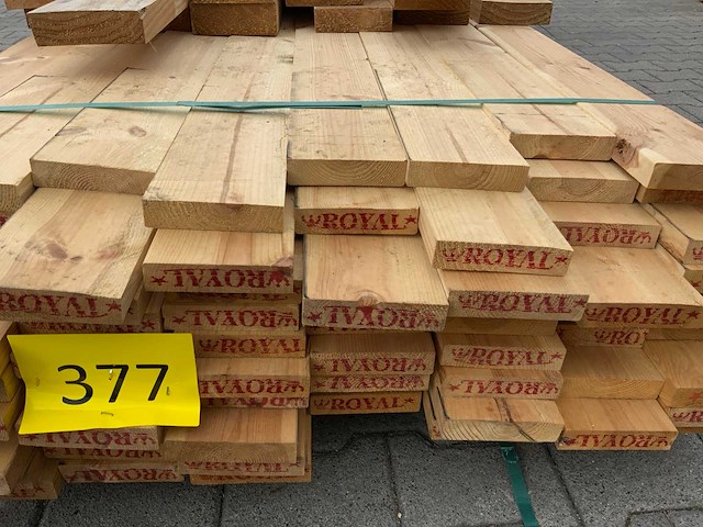 Vuren plank 3050 tot 4500mm (103x) - afbeelding 9 van  10