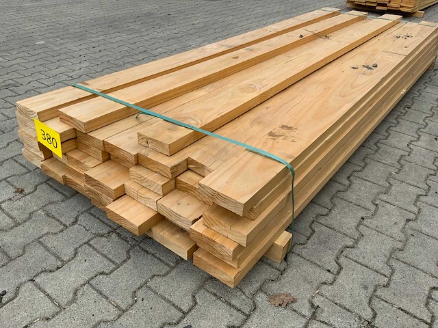 Vuren plank 3050x145x45mm (39x) - afbeelding 2 van  9
