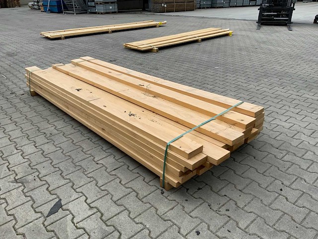 Vuren plank 3050x145x45mm (39x) - afbeelding 7 van  9