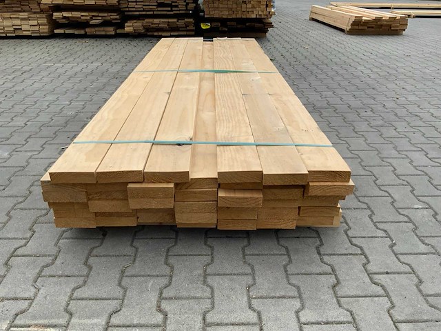 Vuren plank 3060x150x45mm (41x) - afbeelding 2 van  9