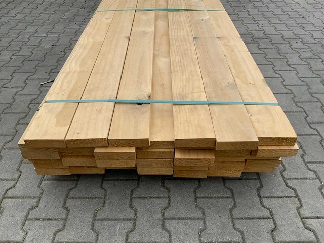 Vuren plank 3060x150x45mm (41x) - afbeelding 3 van  9