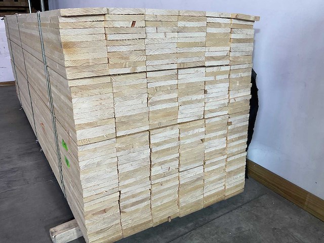 Vuren plank 330x17,5x2,2 cm (25x) - afbeelding 4 van  6