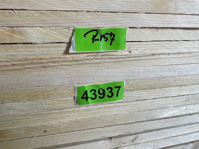 Vuren plank 330x17,5x2,2 cm (25x) - afbeelding 6 van  6
