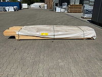 Vuren plank 3600x100x25mm / vuren balk 4250x100x50mm (95x) - afbeelding 2 van  5