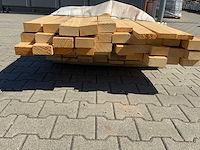 Vuren plank 3600x100x25mm / vuren balk 4250x100x50mm (95x) - afbeelding 2 van  4