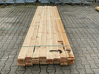 Vuren plank 3600x120x28mm (62x) - afbeelding 4 van  10