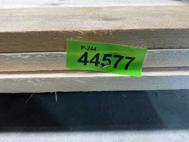 Vuren plank 360x12,5x2,5 cm (21x) - afbeelding 6 van  6