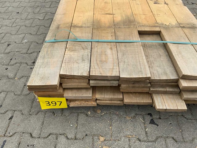 Vuren plank 3650x155x25mm (44x) - afbeelding 7 van  8