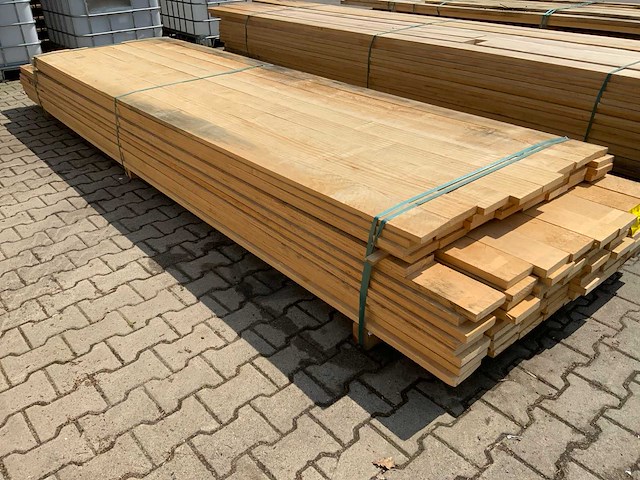 Vuren plank 3660-4260x120x25mm (112x) - afbeelding 4 van  6