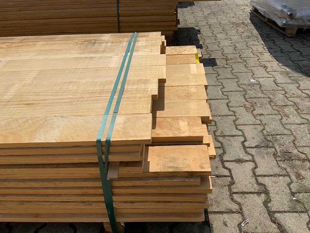 Vuren plank 3660-4260x120x25mm (112x) - afbeelding 5 van  6