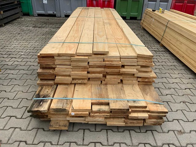 Vuren plank 3660-4260x120x25mm (120x) - afbeelding 3 van  6