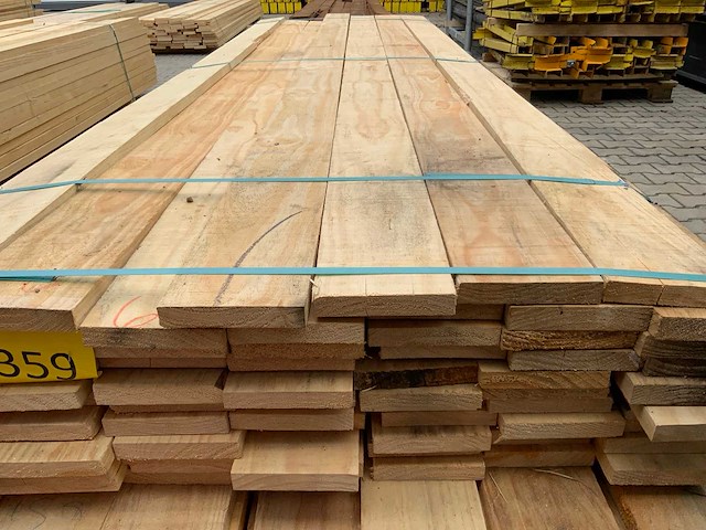 Vuren plank 3660-4260x120x25mm (120x) - afbeelding 6 van  6