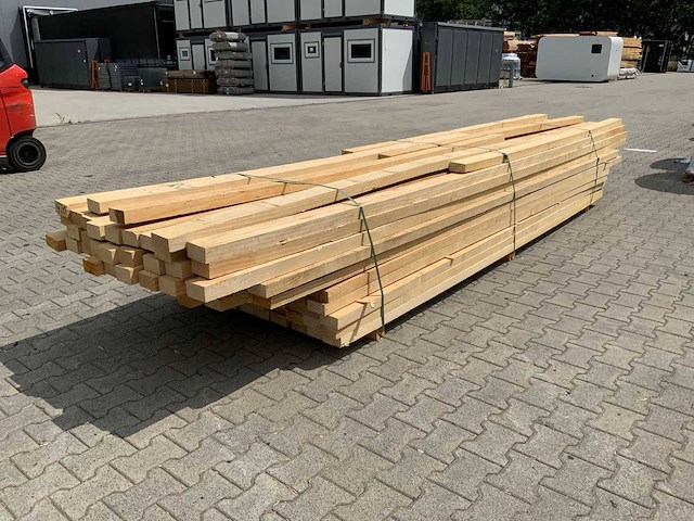 Vuren plank 3665-4885x100x55mm 103st nieuw - afbeelding 1 van  1