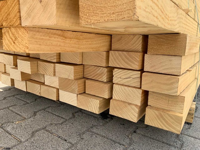 Vuren plank 3665-4885x100x55mm (103x) - afbeelding 7 van  8