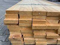Vuren plank 3670x145x45mm (60x) - afbeelding 3 van  9