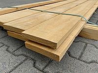 Vuren plank 3670x155x28mm (10x) - afbeelding 4 van  6
