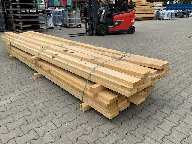 Vuren plank 3700/4270x145x42mm (70x) - afbeelding 8 van  10