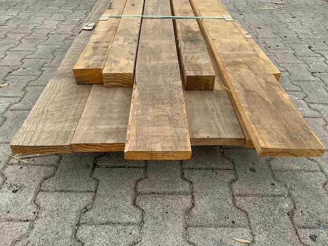 Vuren plank 3750/4250mm (21x) - afbeelding 4 van  7