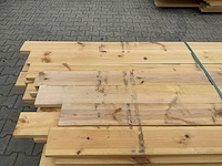 Vuren plank 3800 tot 5100x120x28mm ca 130 stuks - afbeelding 9 van  9