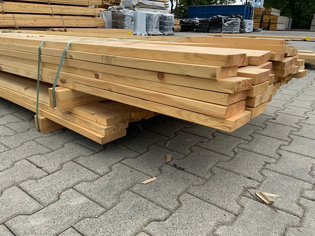 Vuren plank 3900/4800x120x28mm (59x) - afbeelding 3 van  5