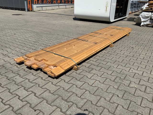 Vuren plank 3900x120x25mm (24x) - afbeelding 3 van  7