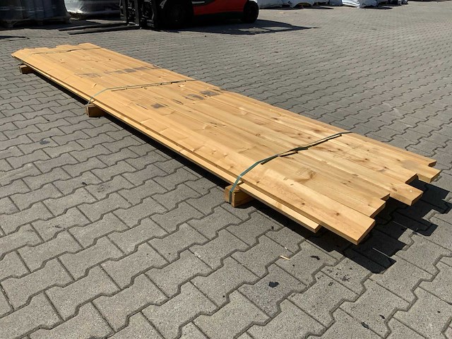 Vuren plank 3900x120x25mm (24x) - afbeelding 4 van  7