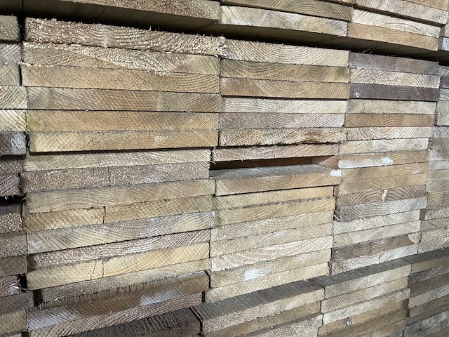 Vuren plank 390x22,5x2,4 cm (20x) - afbeelding 5 van  6